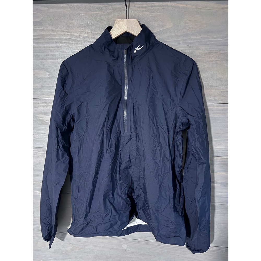 KJUS MEN DEXTER 2.5L HALF ZIP SIZE 46‎ XS GOLF RAIN JACKET COAT LIGHTWEIGHT